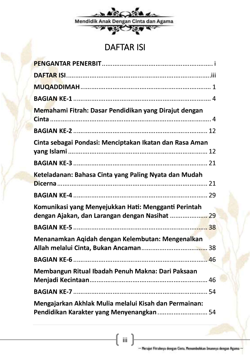 Kecil 2 Mendidik Anak Dengan Cinta dan Agama